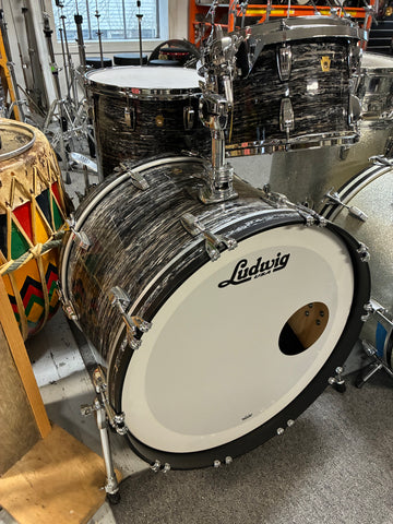 Ludwig Legacy Maple/Poplar Vintage Black Oyster - 3-piece