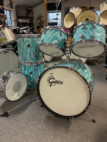 Gretsch Aquamarine Swirl "Rock 'N Roll" - 6-piece